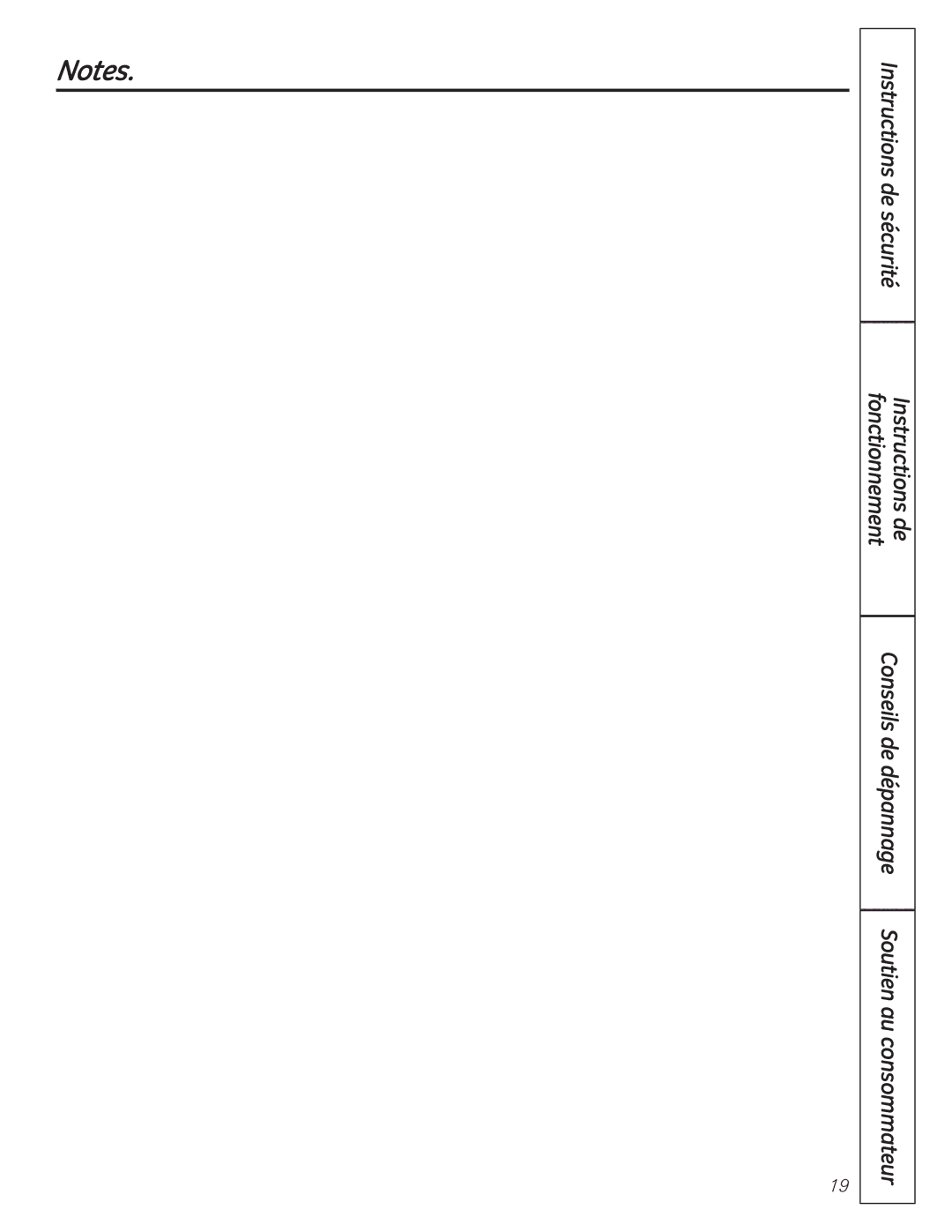 GE GLD8000 Series, CDW9000 Series manual Instructions de sécurité, Instructions de fonctionnement 