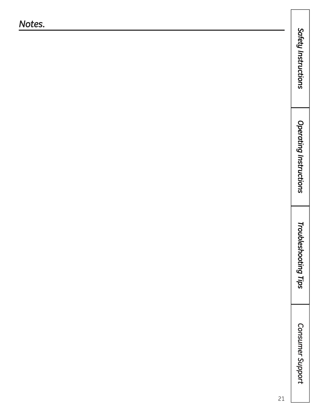 GE CDW9000 Series, PDW9000 Series, PDW8000 Series owner manual 