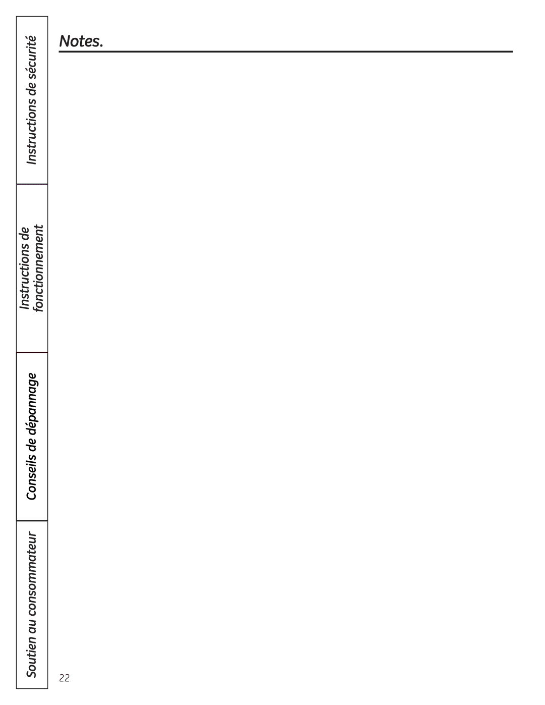 GE CDW9000 Series, PDW9000 Series, PDW8000 Series owner manual Soutien au consommateur 