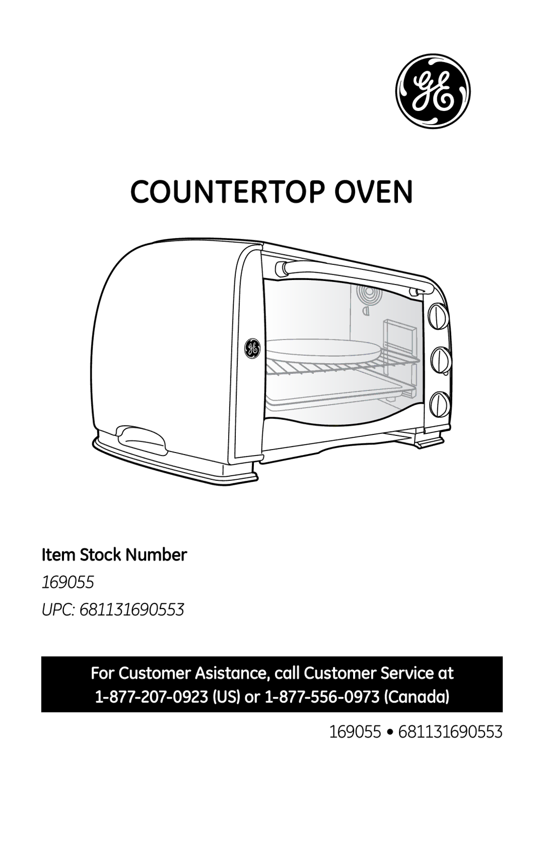 GE Countertop Oven manual 