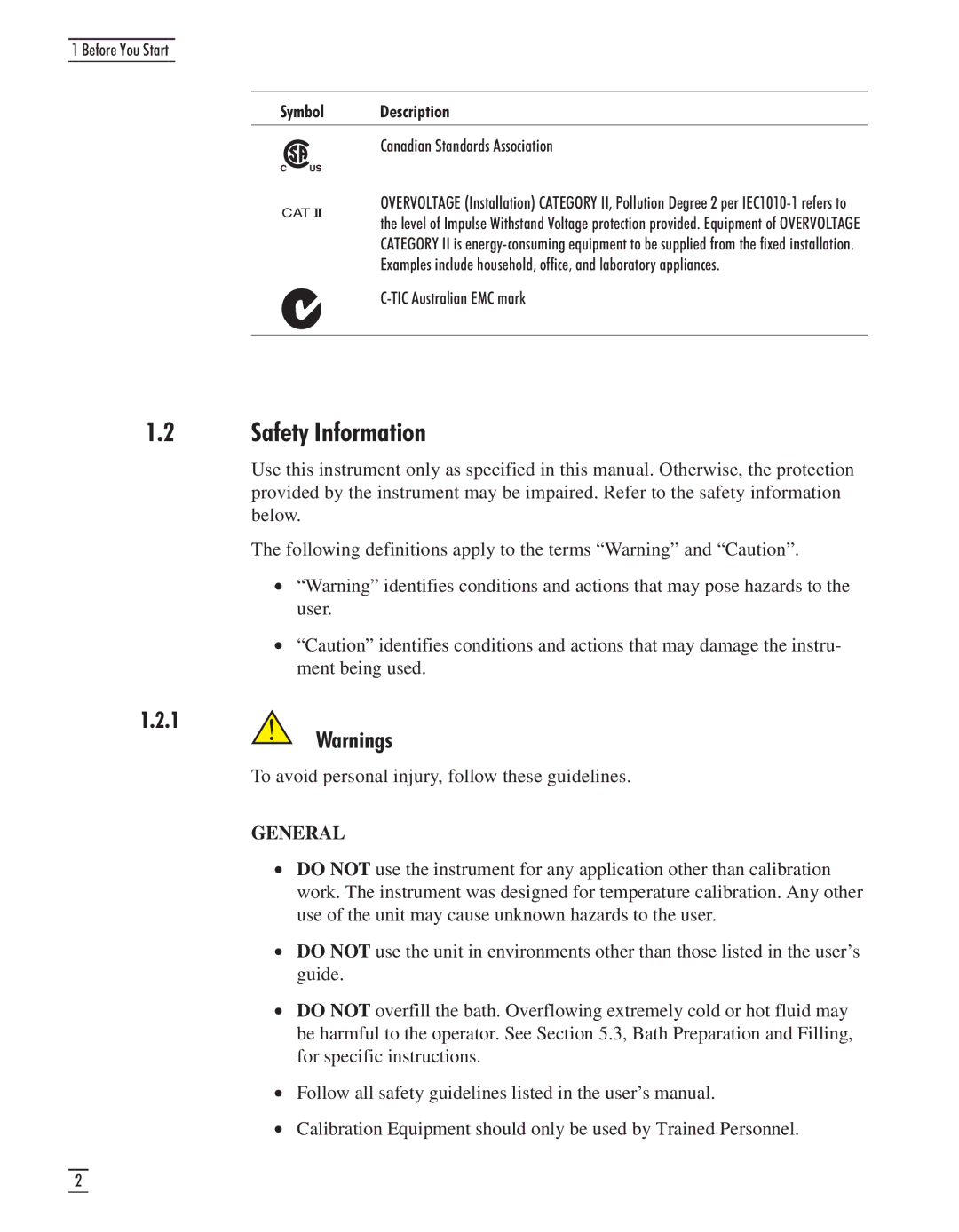 GE CTR 80 manual Safety Information, Canadian Standards Association 