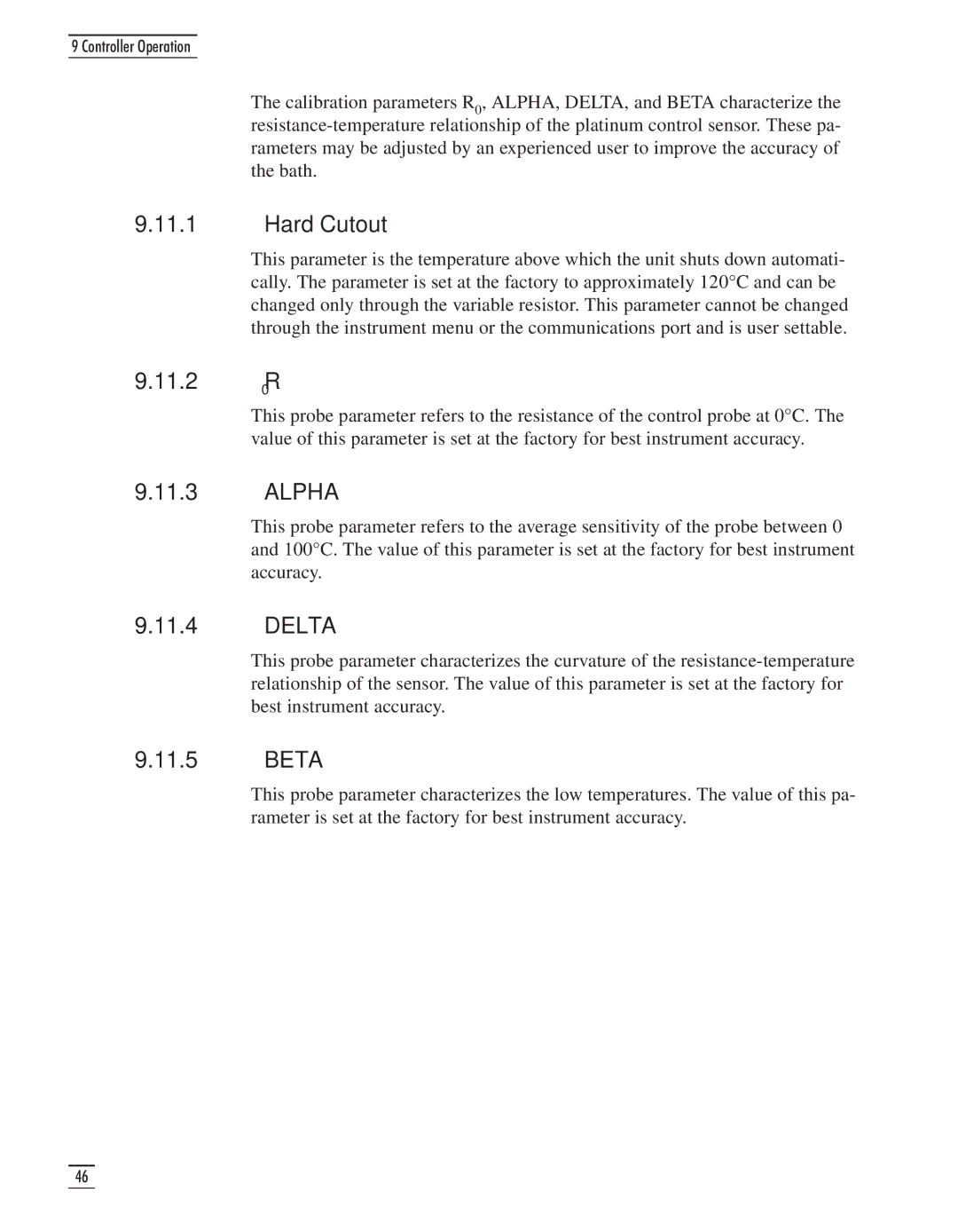 GE CTR 80 manual Hard Cutout, 11.2 R0, Alpha, Delta, Beta 