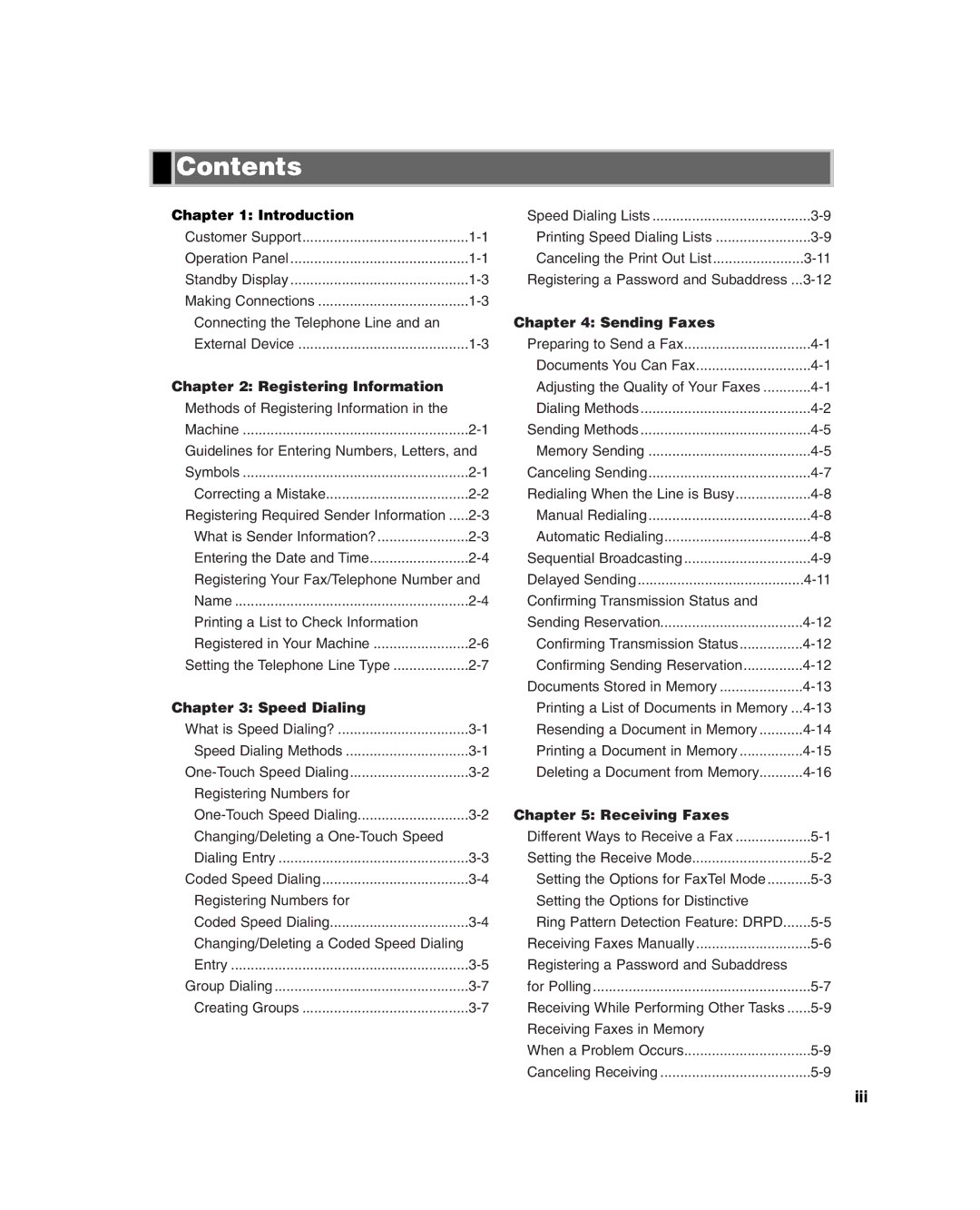 GE D780 manual Contents 