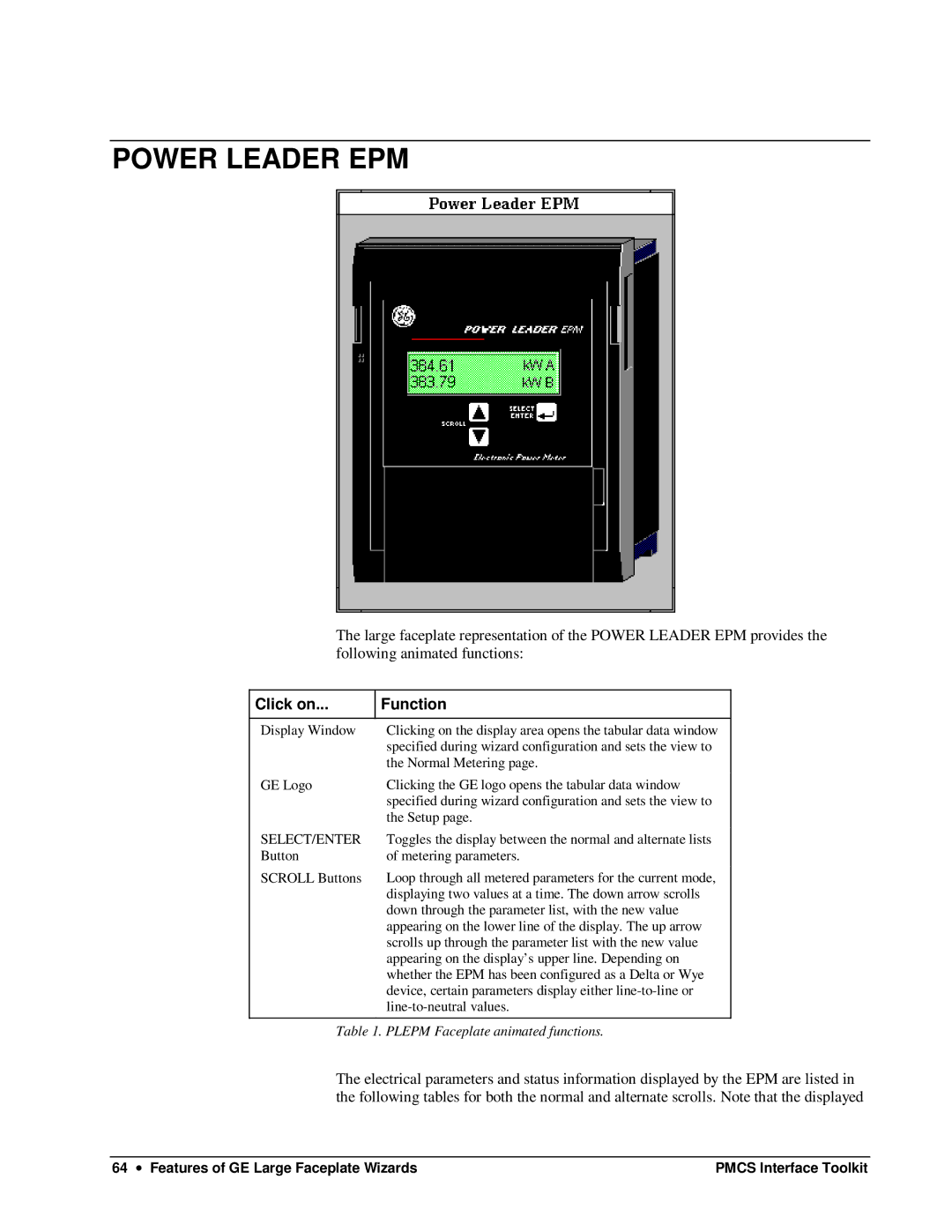 GE DEH-210 manual Click on Function, Select/Enter 