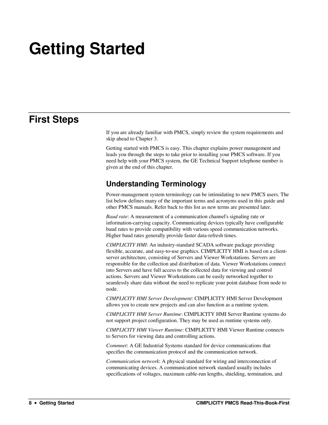 GE DEH-211 manual Getting Started, First Steps, Understanding Terminology 