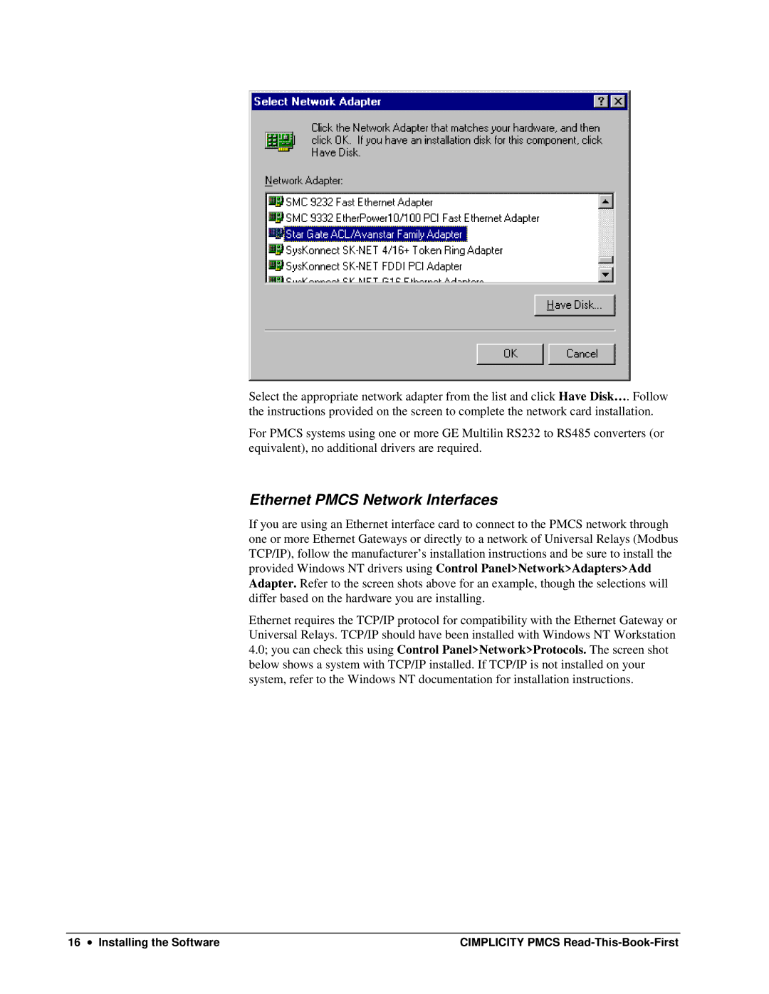 GE DEH-211 manual Ethernet Pmcs Network Interfaces 