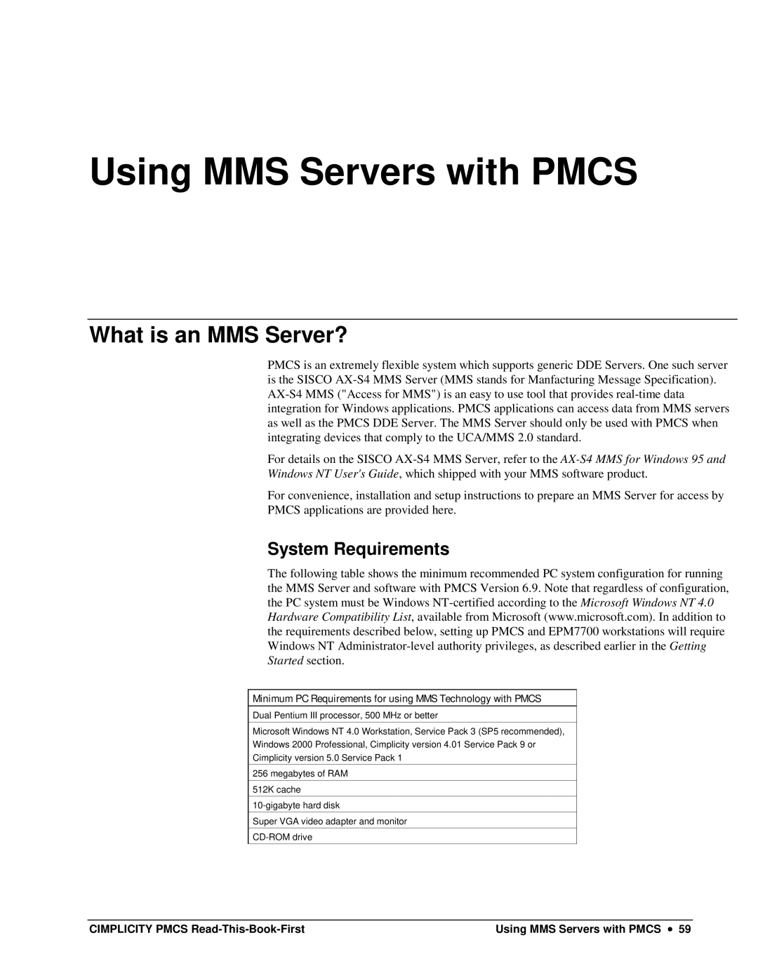 GE DEH-211 manual Using MMS Servers with Pmcs, What is an MMS Server? 