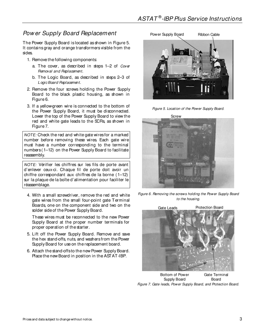 GE DEH-40417 manual Location of the Power Supply Board 