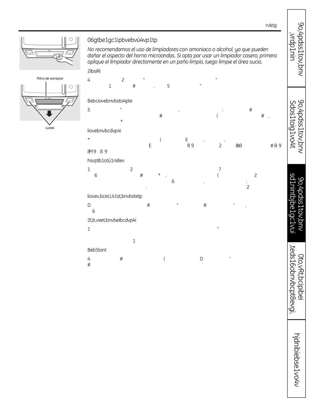 GE DVM1665 manual Cómo limpiar el exterior 