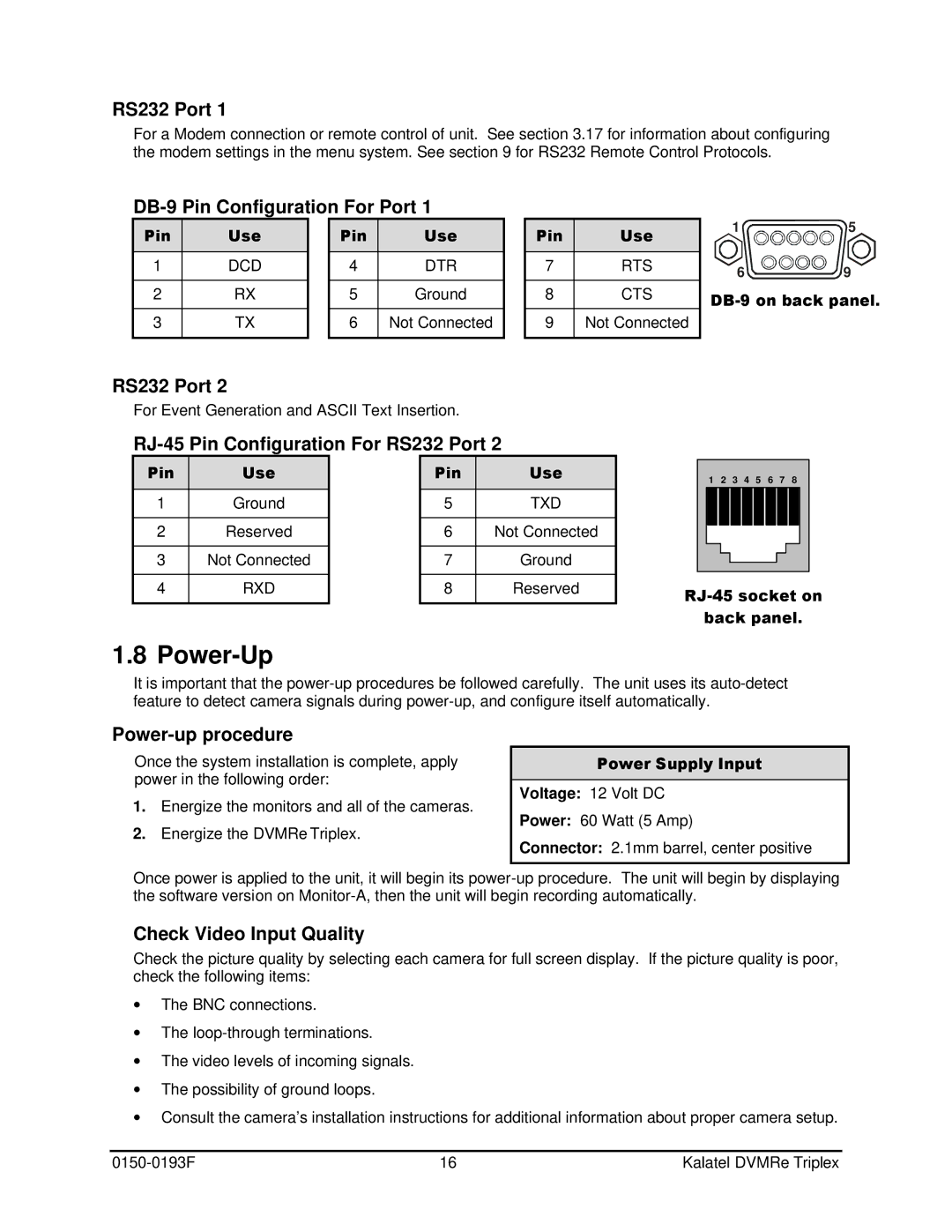 GE DVMRe user manual Power-Up 