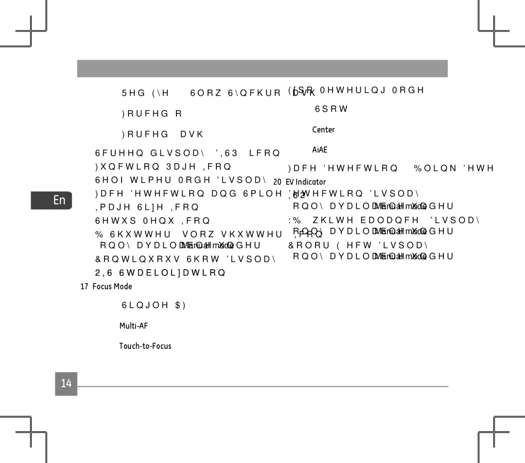 GE E1486TW user manual Red-Eye + Slow Synchro flash Forced off Forced flash, Function Page Icon 