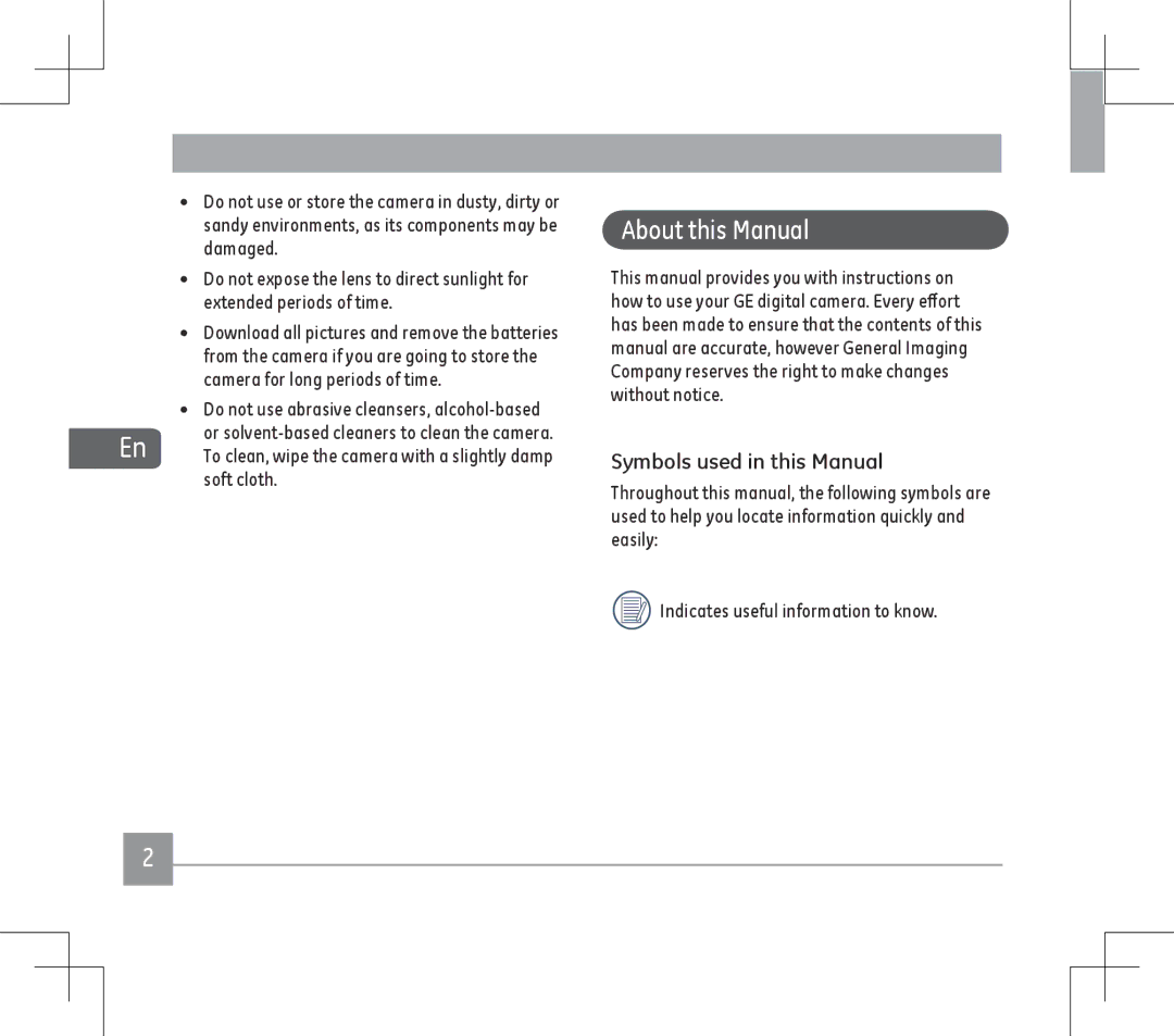 GE E1486TW About this Manual, Symbols used in this Manual, Do not use abrasive cleansers, alcohol-based, Soft cloth 