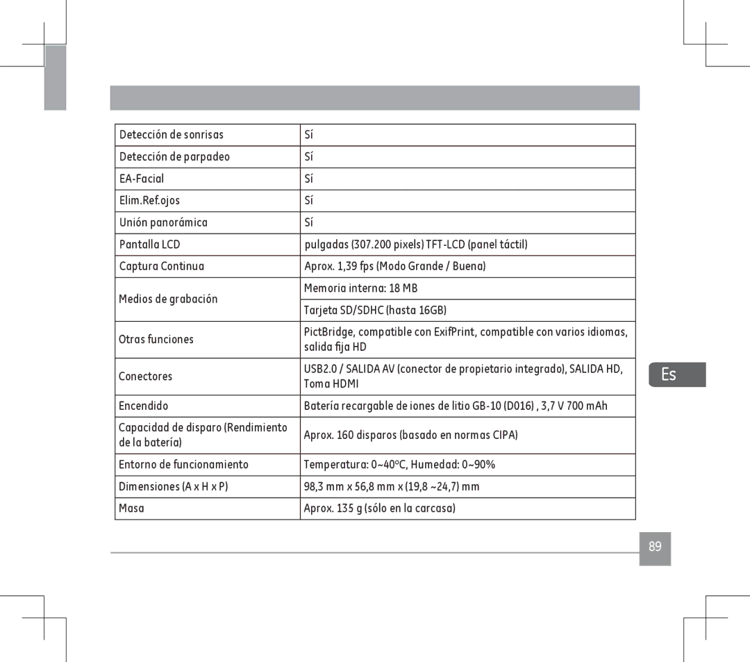 GE E1486TW user manual Salida fija HD Conectores, Toma Hdmi, Encendido 