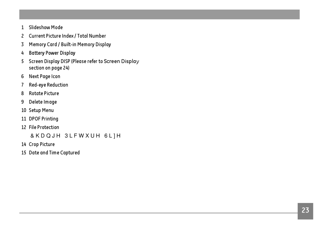 GE E1486TW/G user manual 