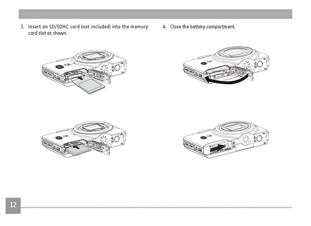 GE E1680W user manual 