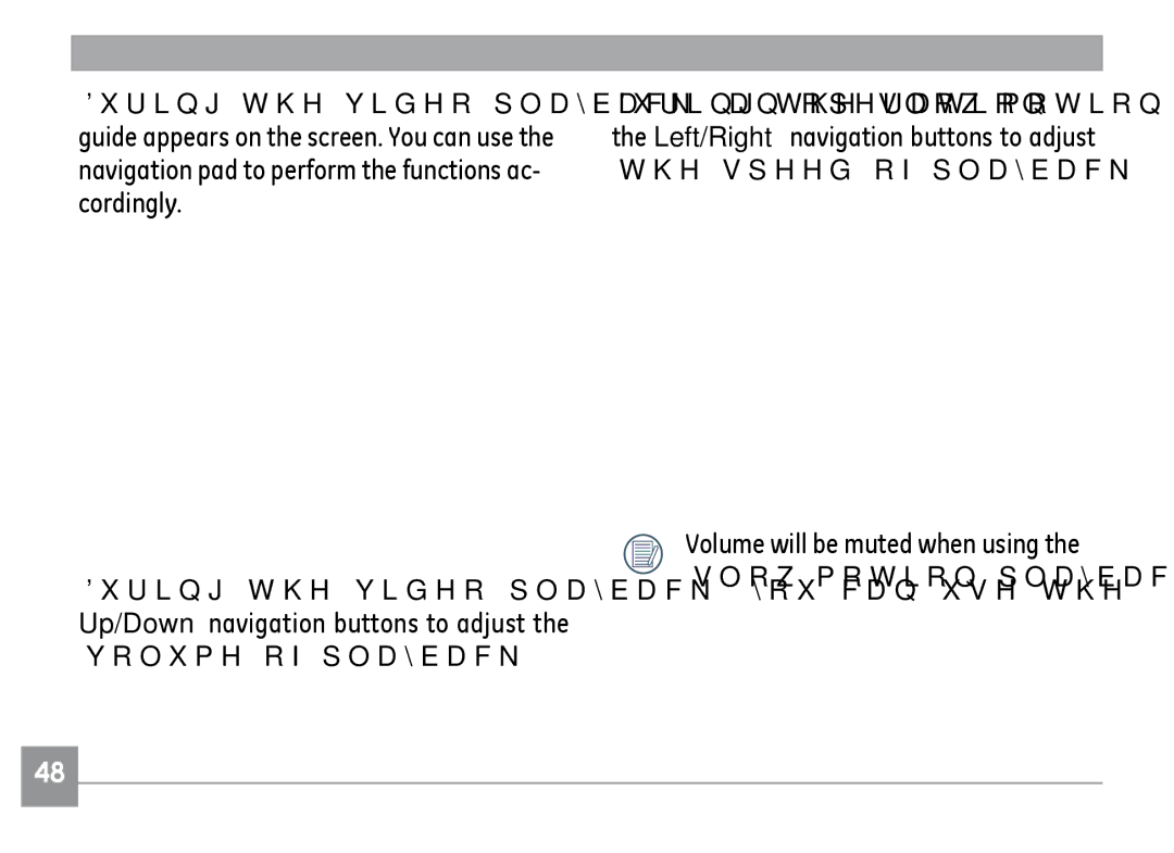 GE E1235, E840S, E1035 user manual 