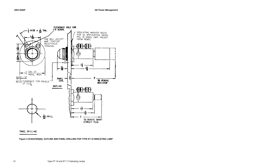 GE ET-16 manual GE Power Management 