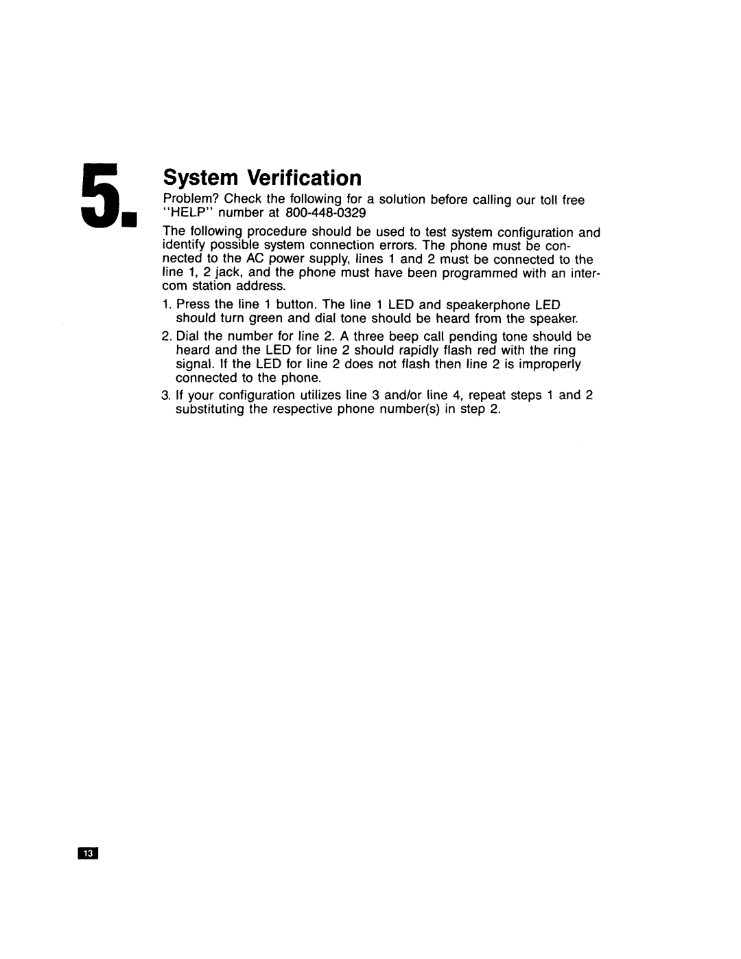 GE Feb-50 installation instructions System Verification 