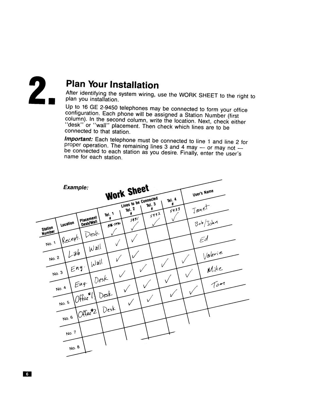 GE Feb-50 installation instructions Plan Your Installation 