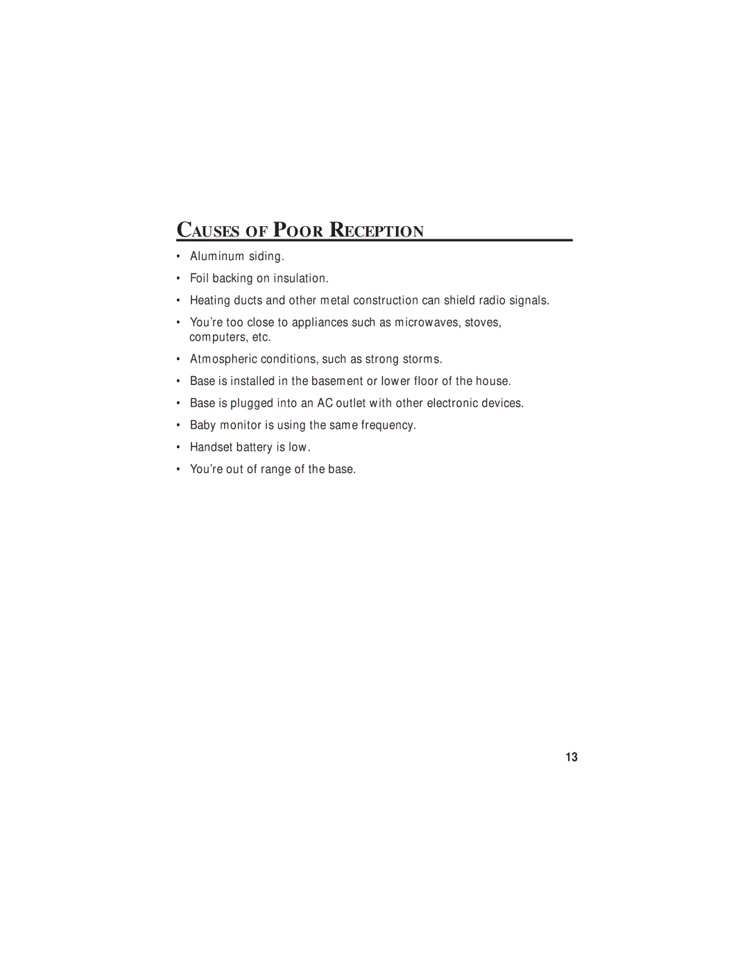 GE Feb-63 manual Causes of Poor Reception 