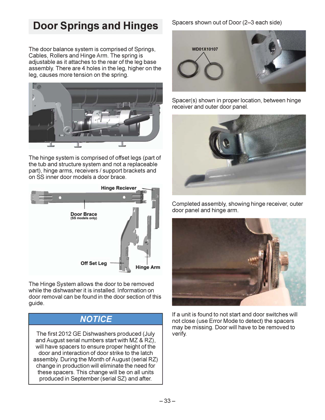 GE GDT530PGD, GDF540HGD, GDF510PGD, GDF520PGD, GDT550HGD manual 7KH Iluvw  * Lvkzdvkhuv Surgxfhg -XO, ±  ± 