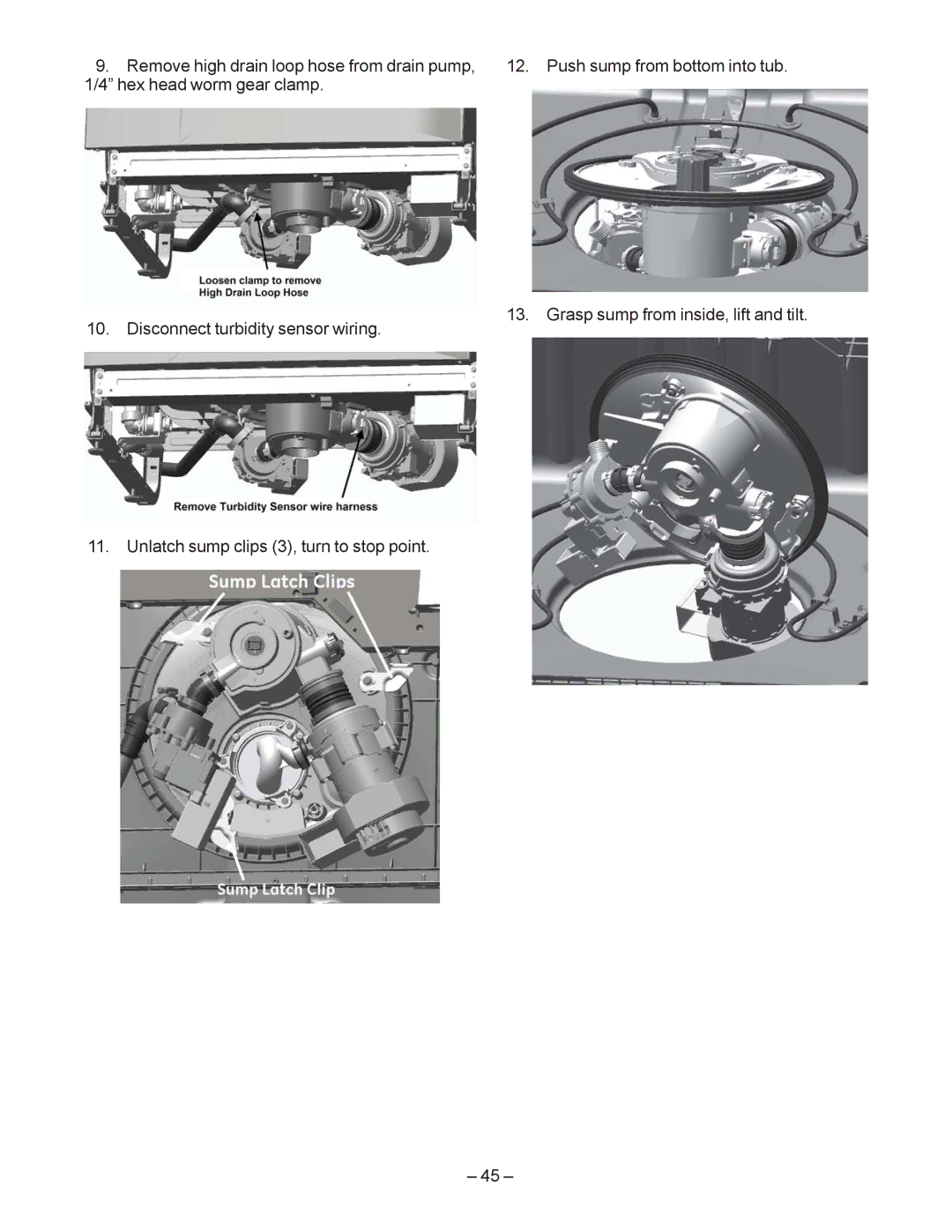 GE GDF540HGD, GDF510PGD, GDF520PGD, GDT530PGD, GDT550HGD manual ±  ± 