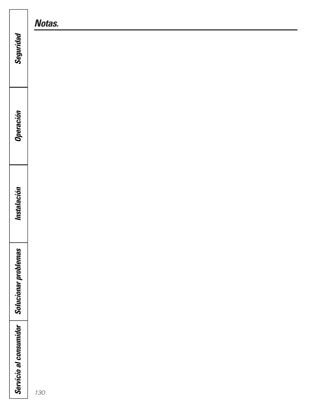 GE GDL22KCWSS manual Notas 