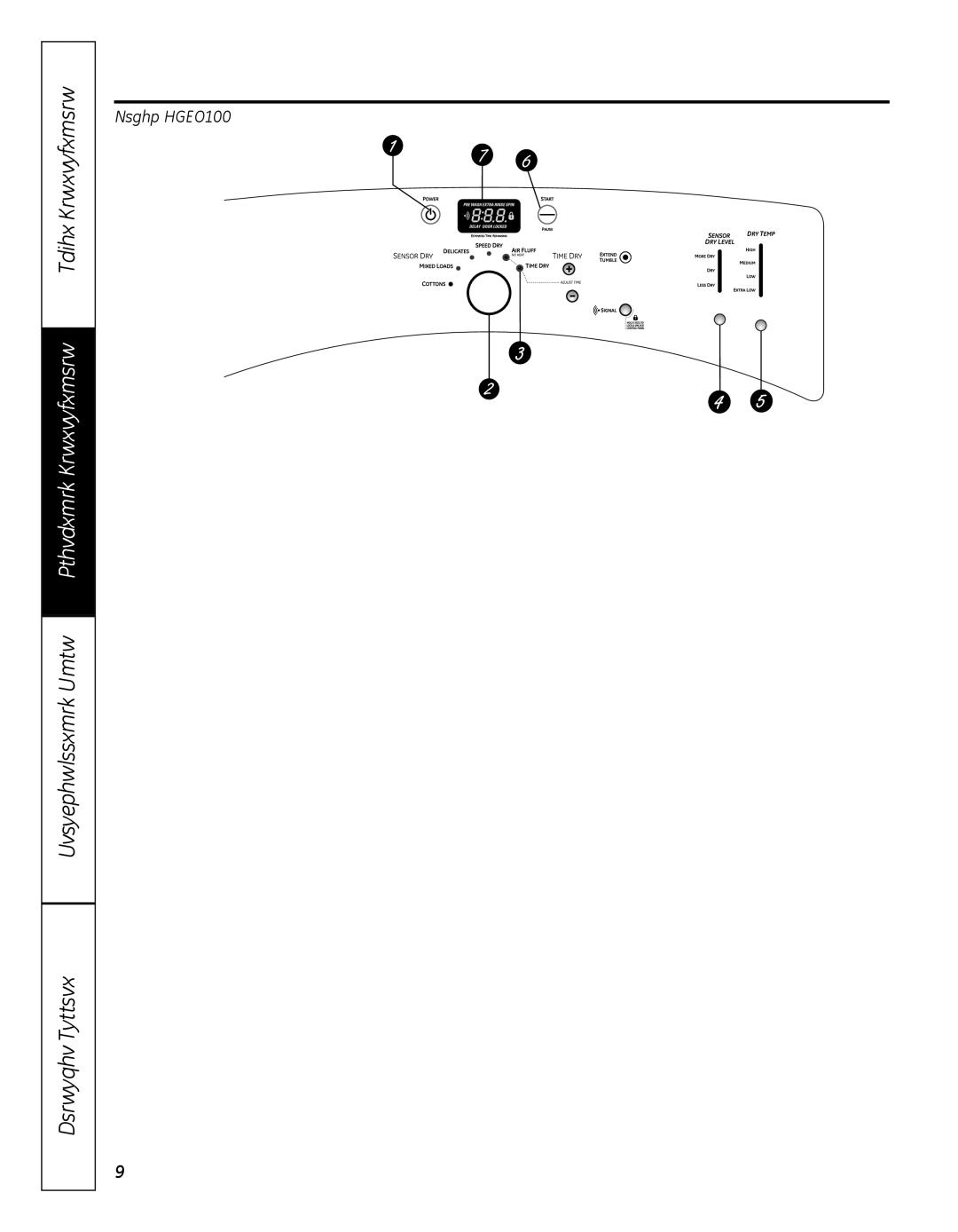 GE owner manual Model GFDN100 