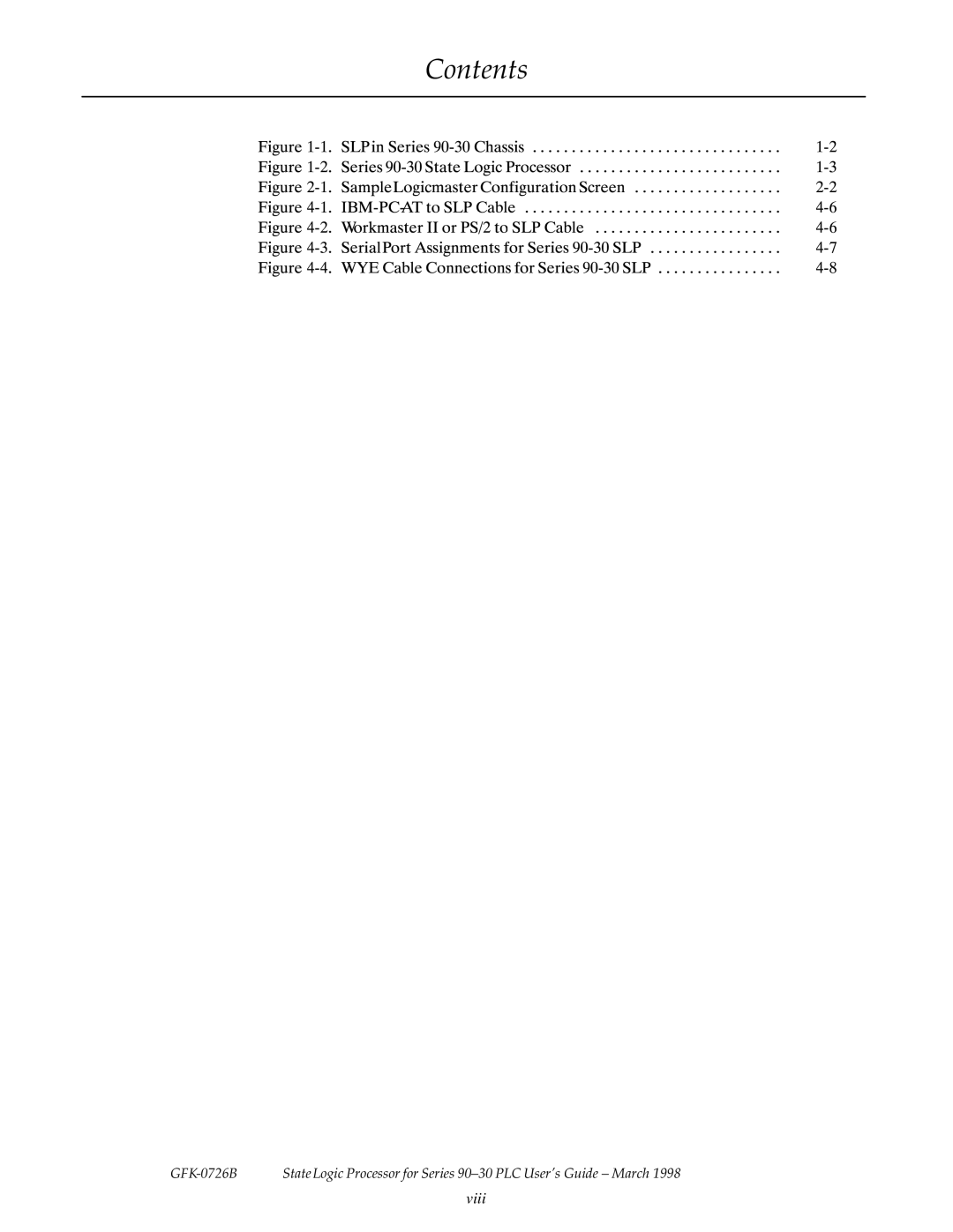 GE GFK-0726B manual SampleLogicmasterConfigurationScreen 