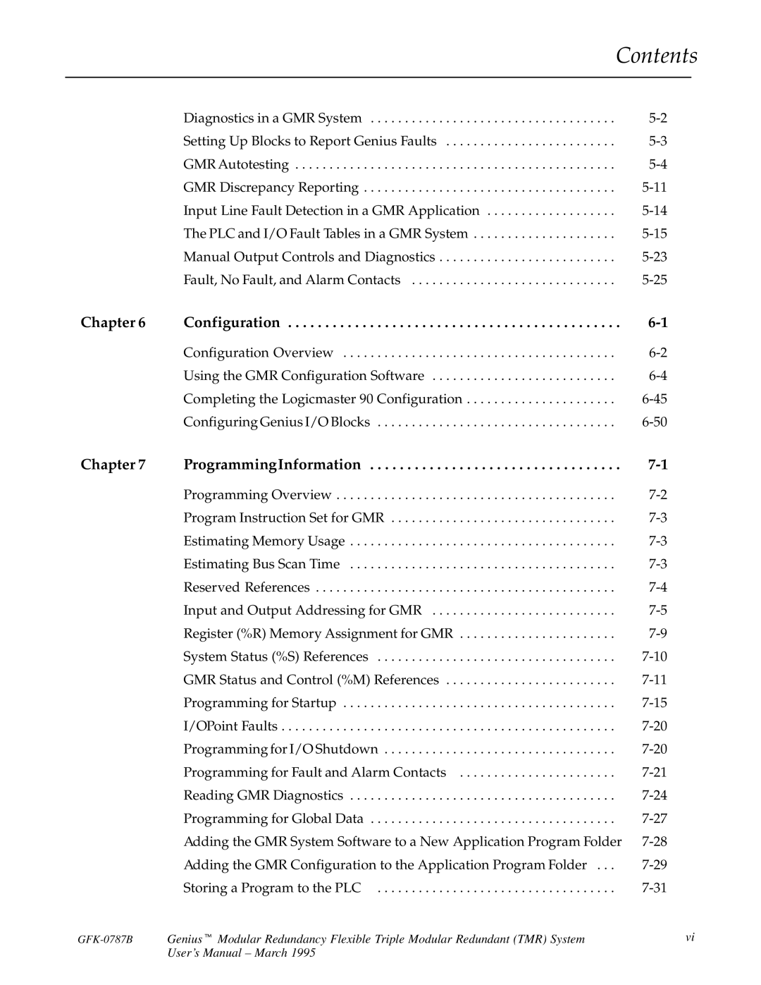 GE GFK-0787B user manual Chapter Configuration 