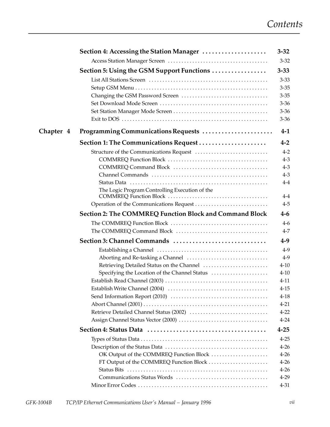 GE GFK-1004B user manual Accessing the Station Manager 