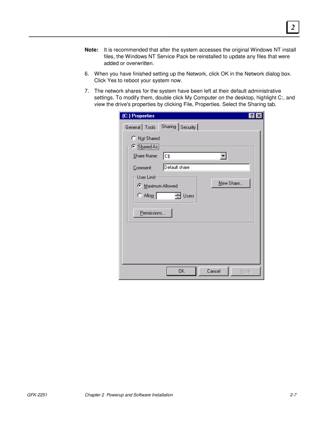 GE manual GFK-2251 Powerup and Software Installation 