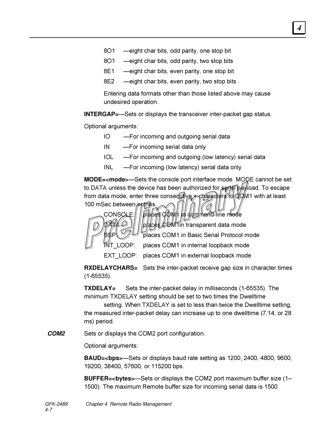 GE GFK-2489 user manual Iol 