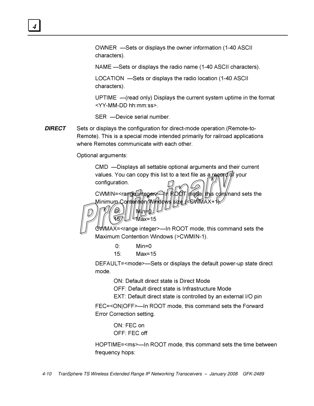 GE GFK-2489 user manual 