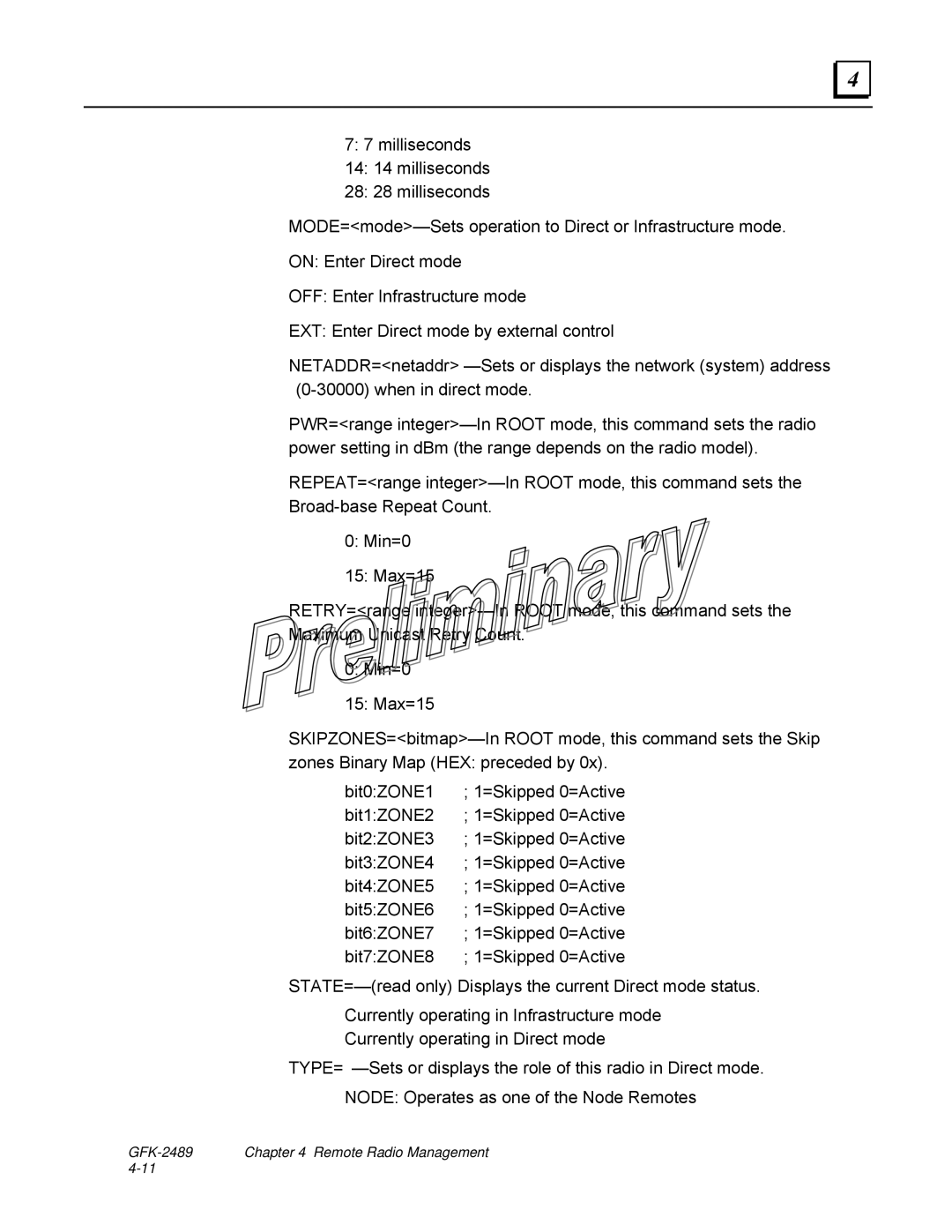 GE user manual GFK-2489 Remote Radio Management 