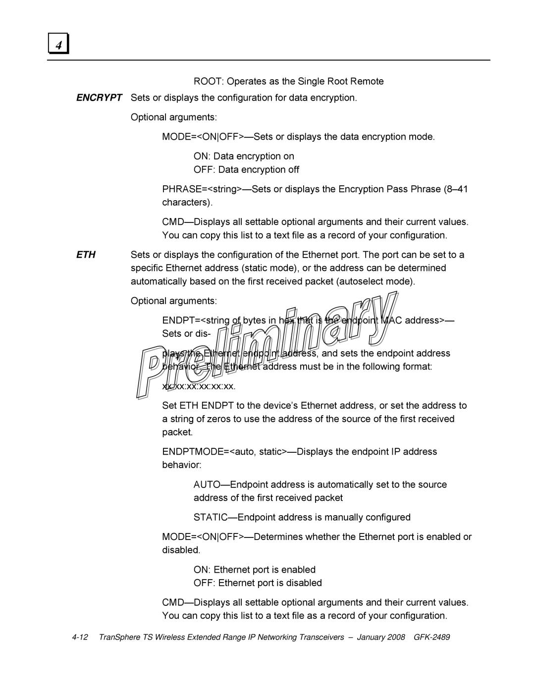 GE GFK-2489 user manual Eth 