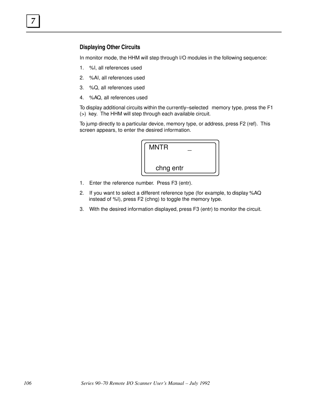 GE GFK0579B user manual Displaying Other Circuits 