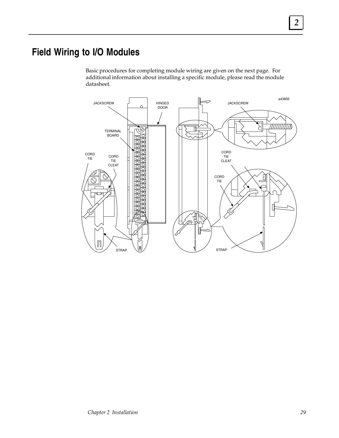 GE GFK0579B user manual Field Wiring to I/O Modules 