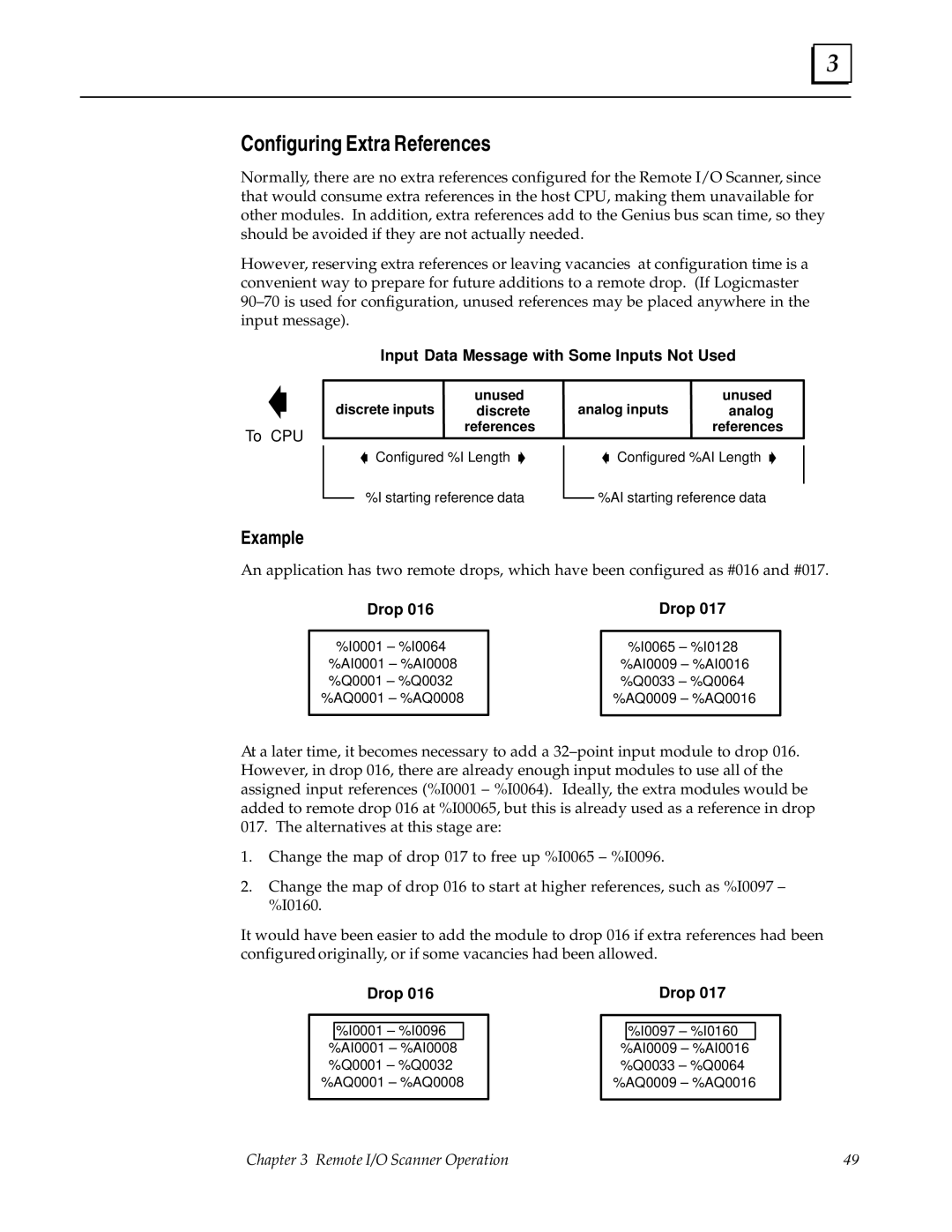 GE GFK0579B user manual Configuring Extra References, Example 