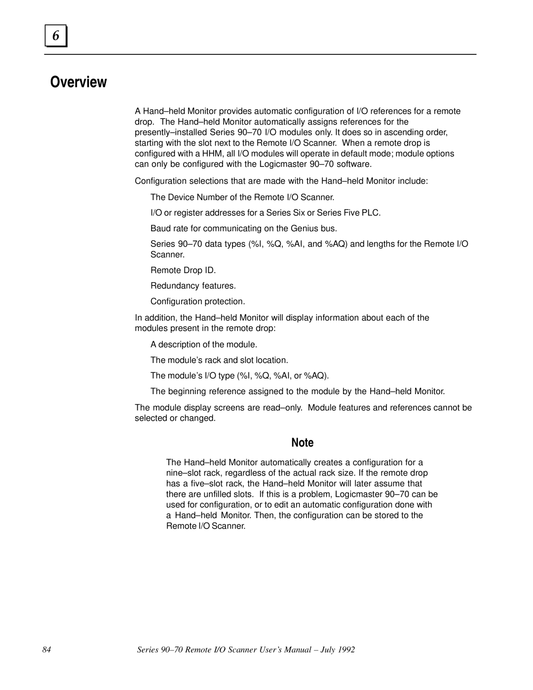 GE GFK0579B user manual Overview 