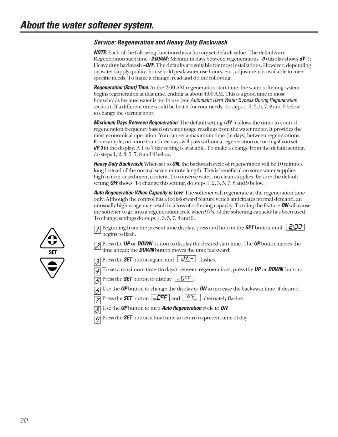 GE GNSF39A01, GNSF48A01 installation instructions Set 