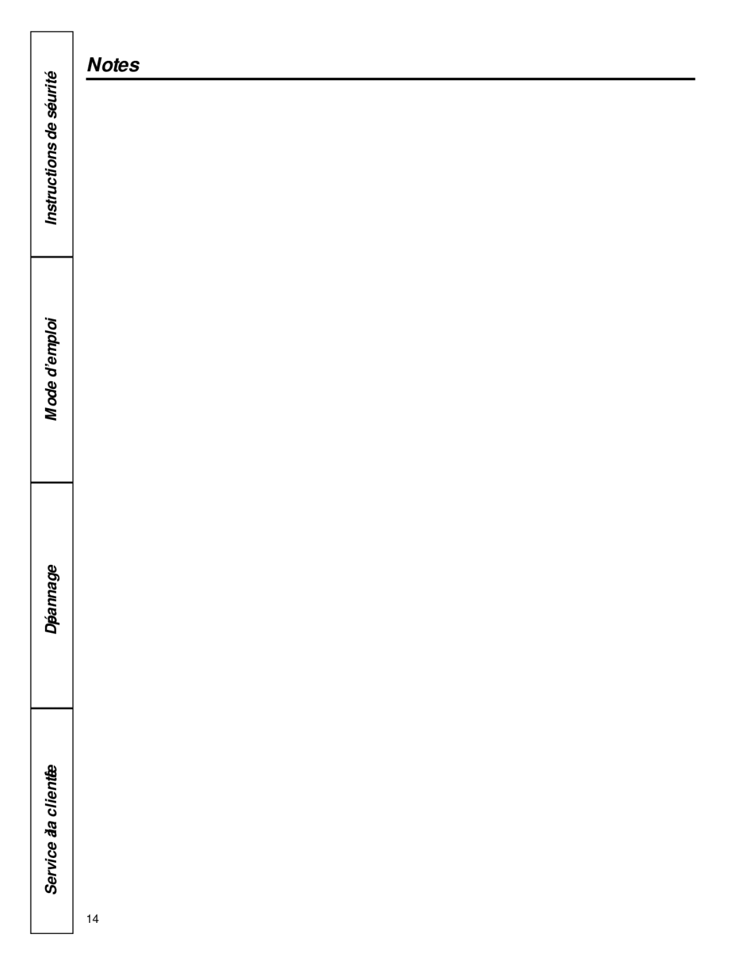 GE GSC1807 owner manual 