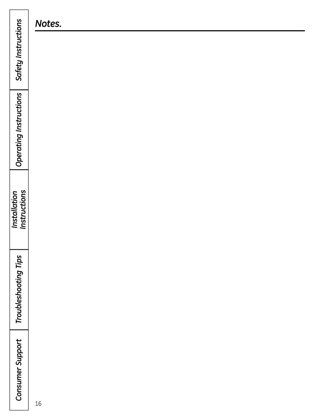 GE GTR12HBX, GTR10HAX operating instructions Safety Instructions 