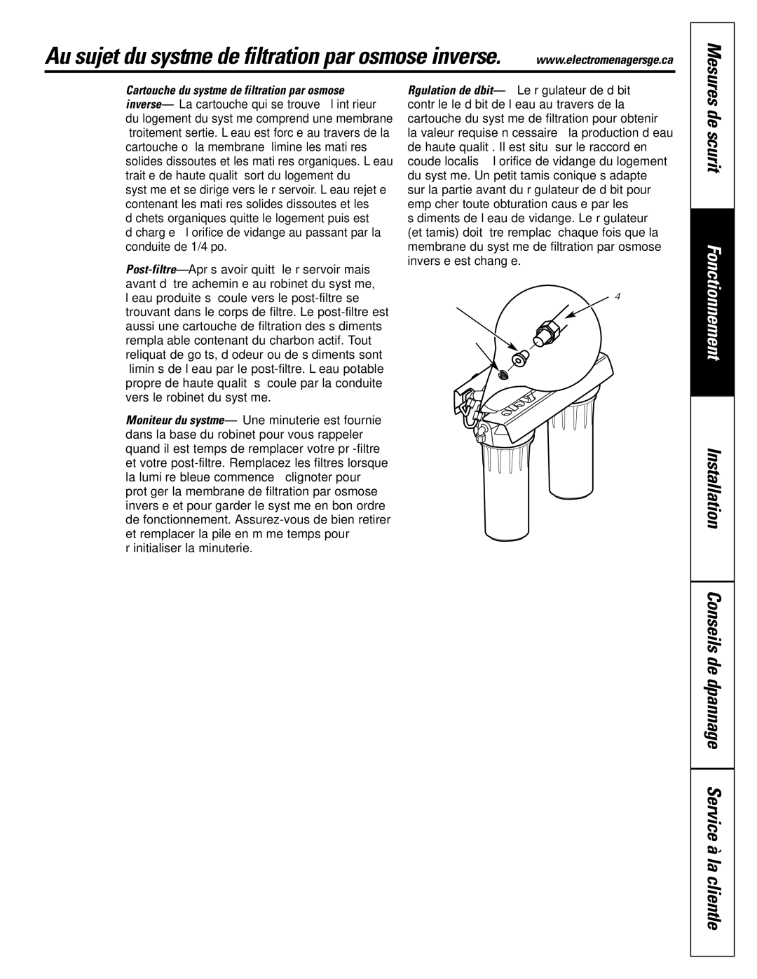 GE GXRM10G owner manual De sécurité 