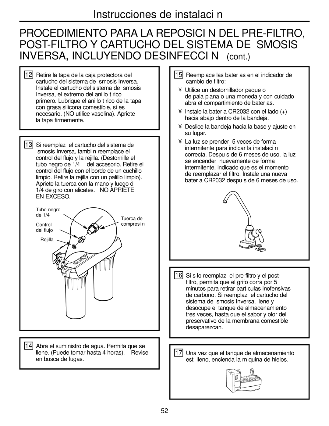 GE GXRM10G owner manual EN Exceso 