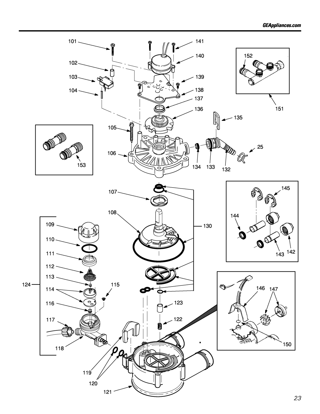 GE GXSF27E manual 