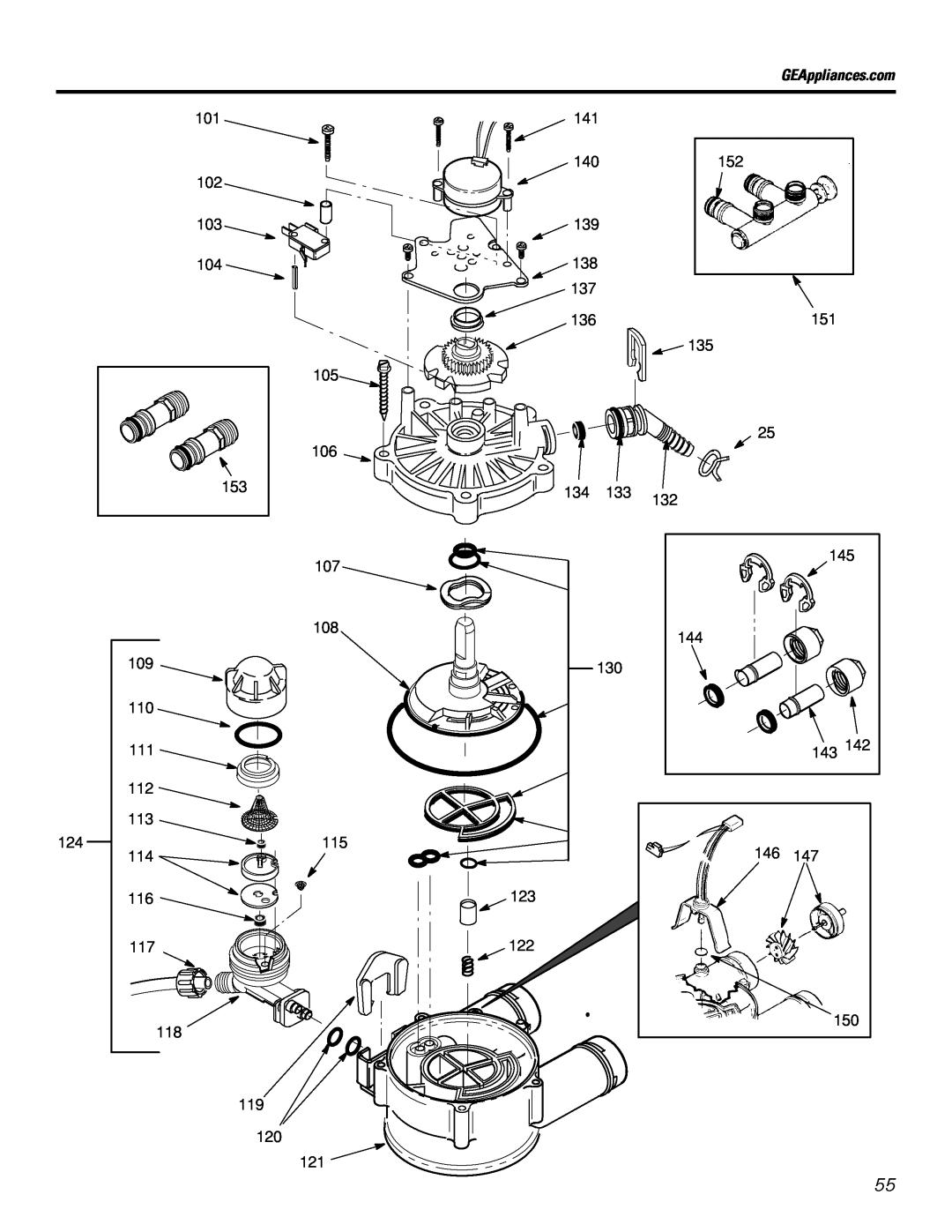 GE GXSF27E manual 