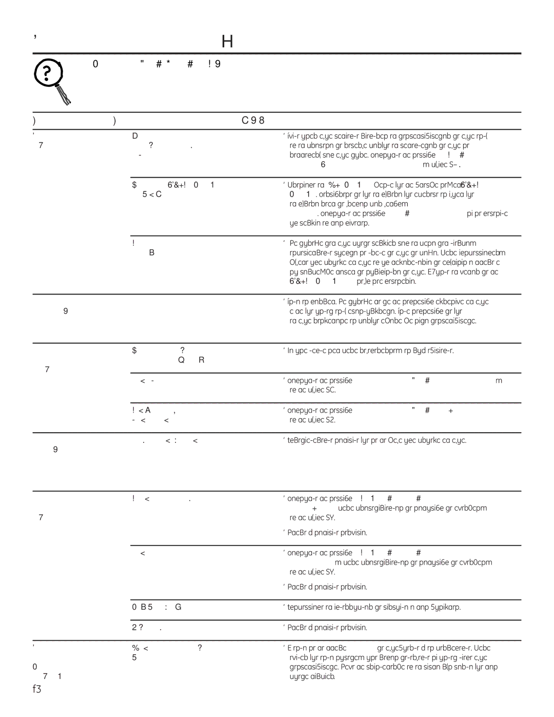 GE GXSF30H installation instructions Consejos para la identificación y solución de averías 