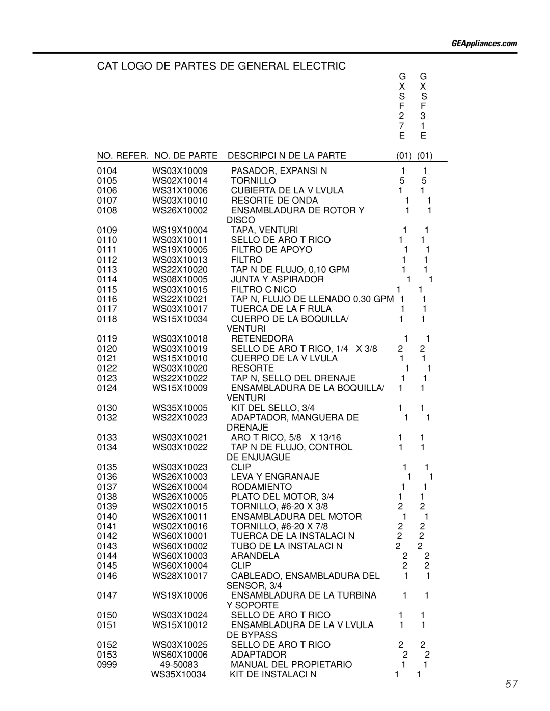 GE GXSF31E installation instructions PASADOR, Expansión 