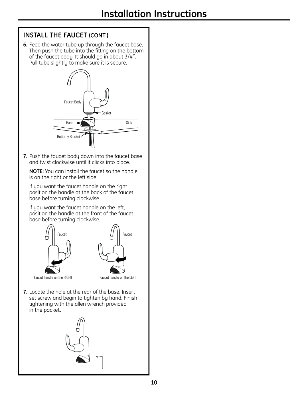 GE GXSL55R, GXSV65R owner manual Packet 